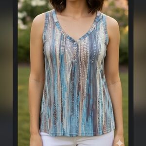 Just Fashion Now Women's Multicolor Top XL NWT